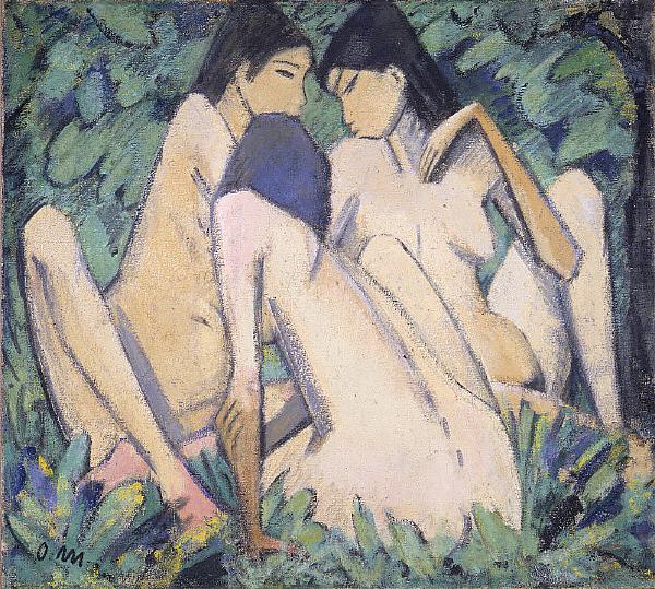 Three Girls in a Wood, Otto Mueller